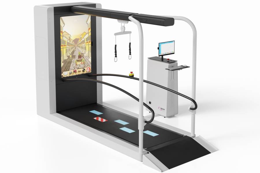 Hocoma C-Mill: Laufband zur Gangtherapie mit Augmented- und Virtual Reality Simulationen